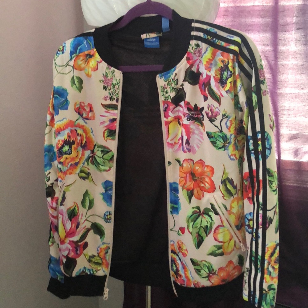 Adidas Floral Jacket